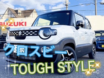 展示車クロスビーがタフな仕様に！？